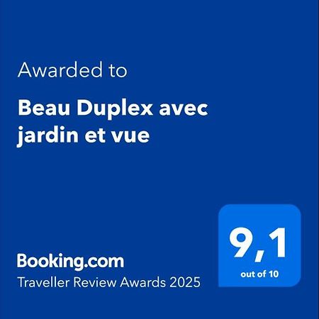 דירות ליון Beau Duplex Avec Jardin Et Vue מראה חיצוני תמונה