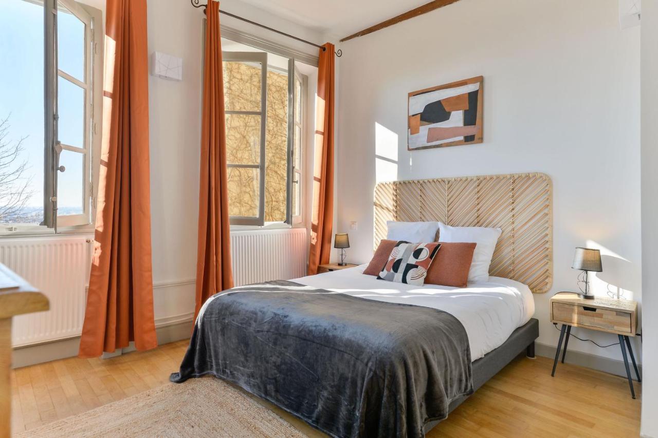 דירות ליון Beau Duplex Avec Jardin Et Vue מראה חיצוני תמונה
